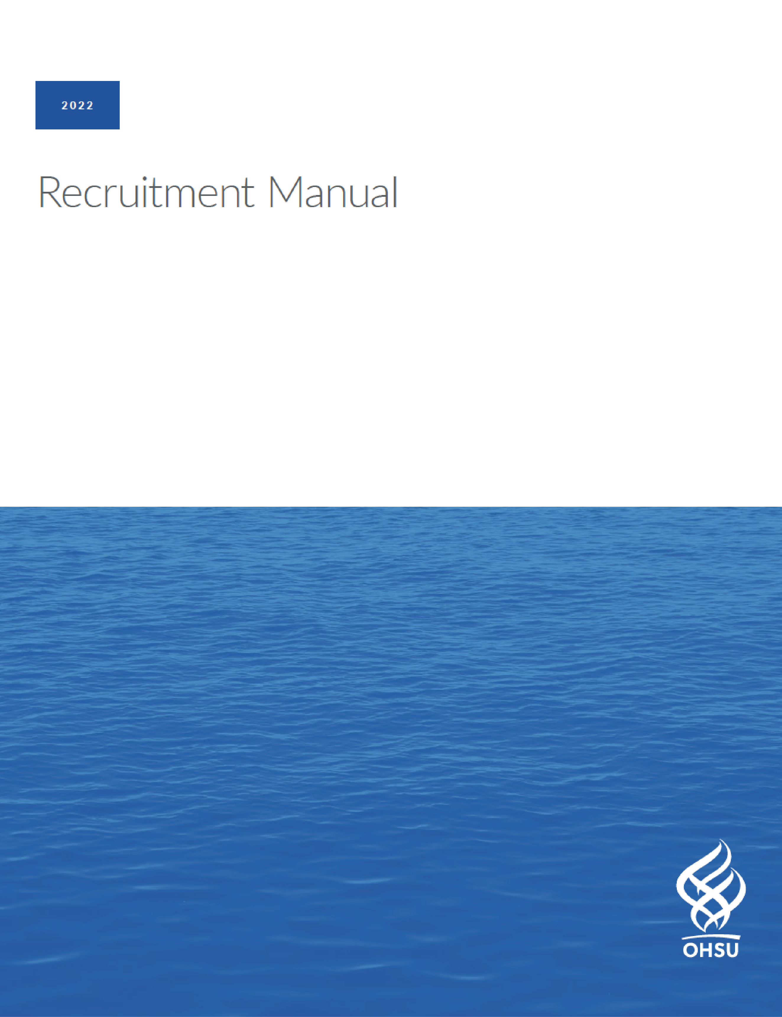 Recruitment Manual 2022