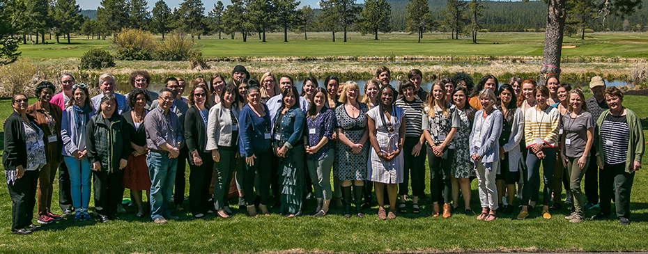 2019 Community Partnership Program grantee conference group photo at Sunriver Oregon.