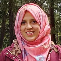 A portrait of research assistant Nabeela Khan