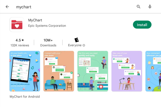 mychart app store