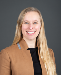 Professional photo of Dr. Melinda Davis, co-director of Oregon Clinical and Translational Research Institute's Community Research Hub.