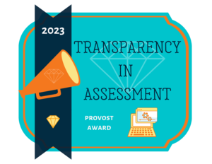 Transparency in Assessment 2023