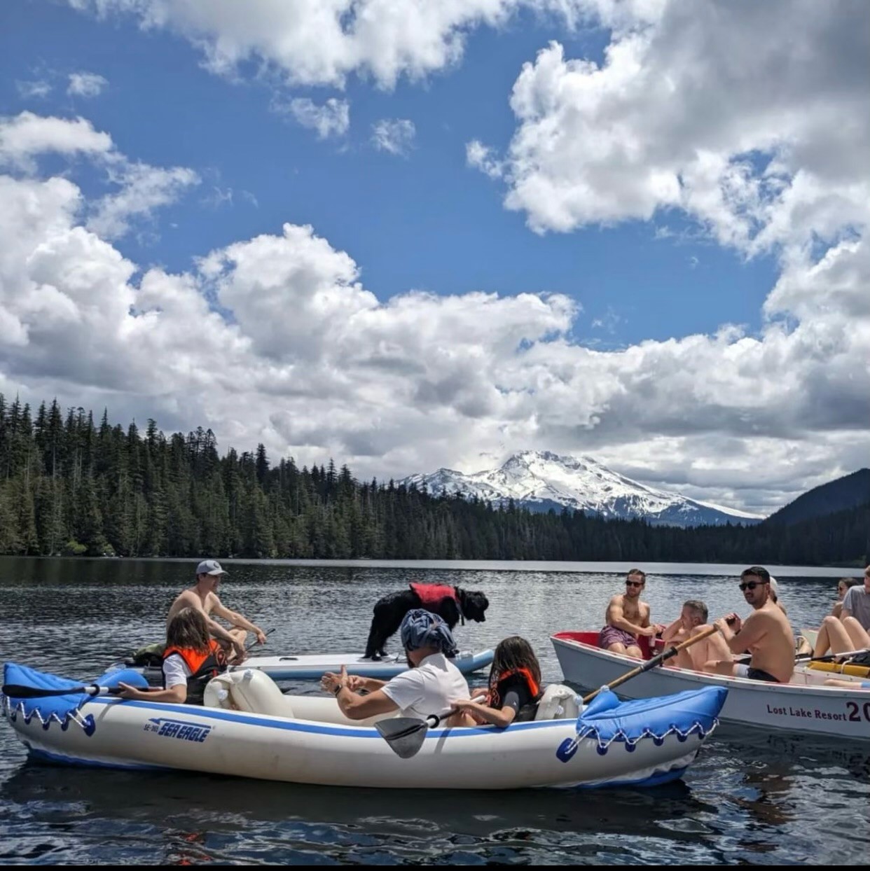 Emergency Medicine Residents at Lost Lake