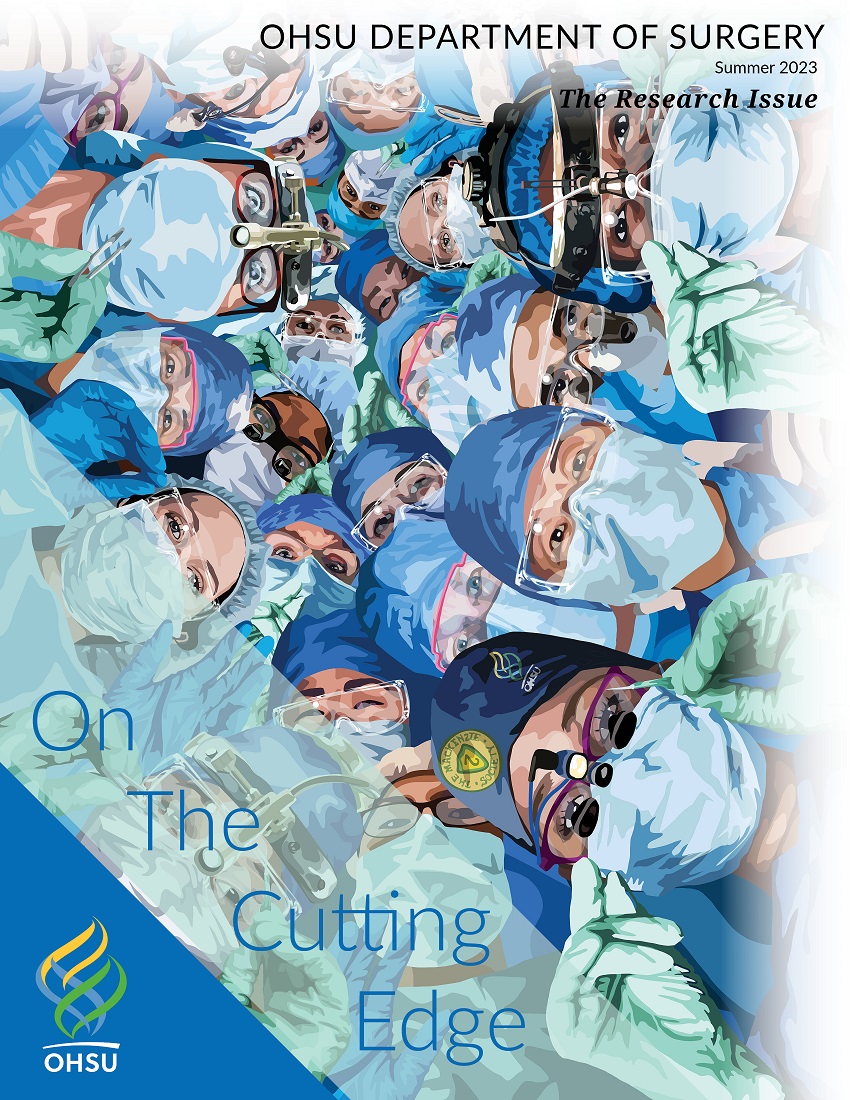 On the Cutting Edge - Summer 2023 - Research Issue cover page