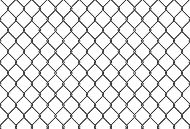 Chain link fence