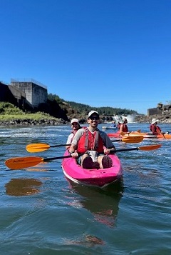 CAP Fellows Kayak Oregon 