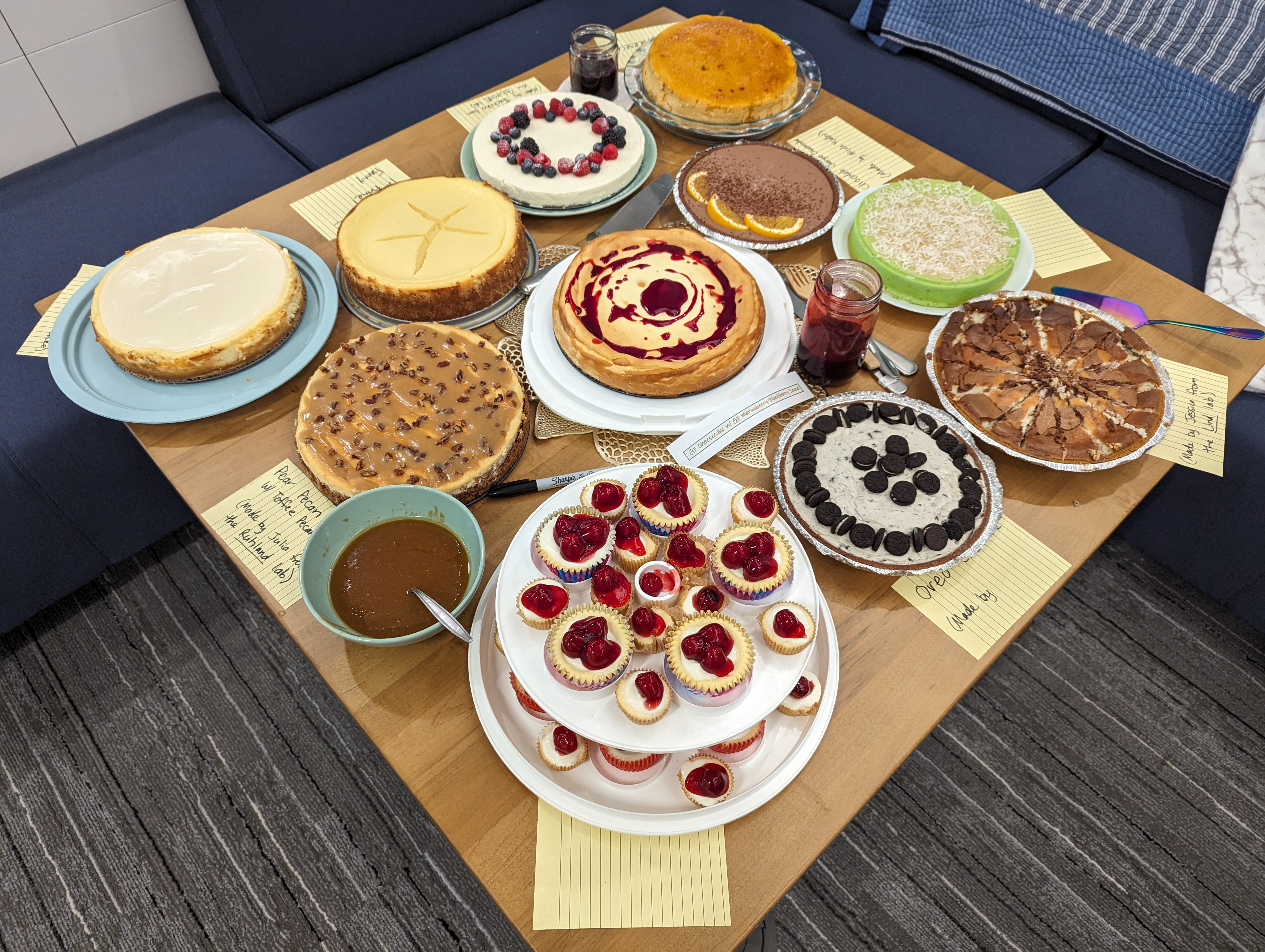 CDCB monthly celebration cheesecake competition competitors