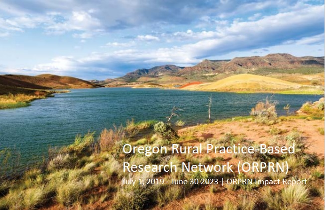 Cover for the ORPRN 2023 Impact Report