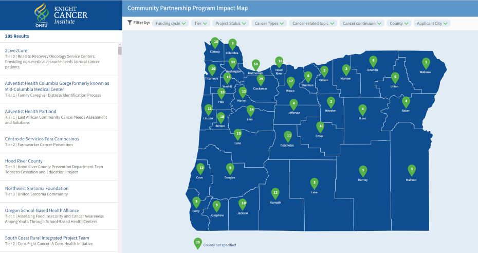 Image of interactive map of CPP projects. Clicking on the image opens the map in the same window.