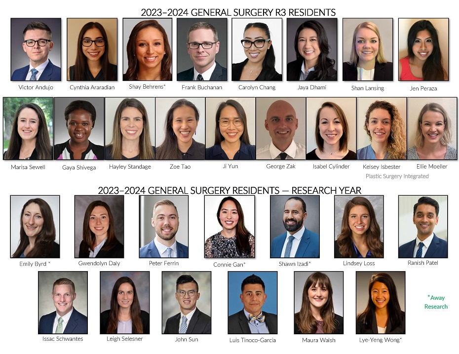 2023-2024 Resident Photo Roster - R3 and Research