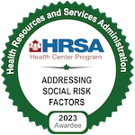 Health Resources and Services Administrations: 2023 Awardee for Addressing Social Risk Factors.