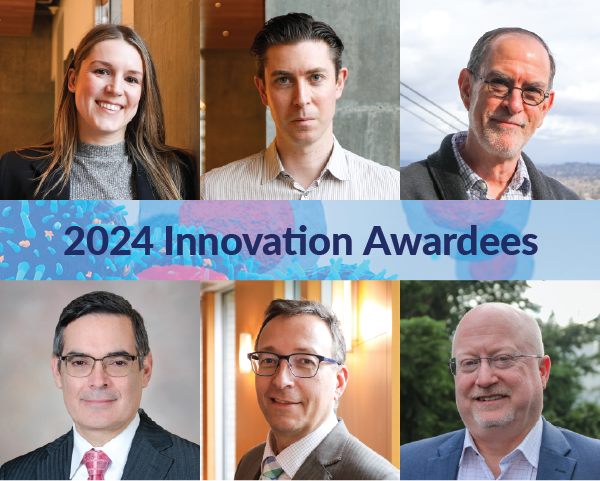 2024 Innovation Awardees with 6 headshots 