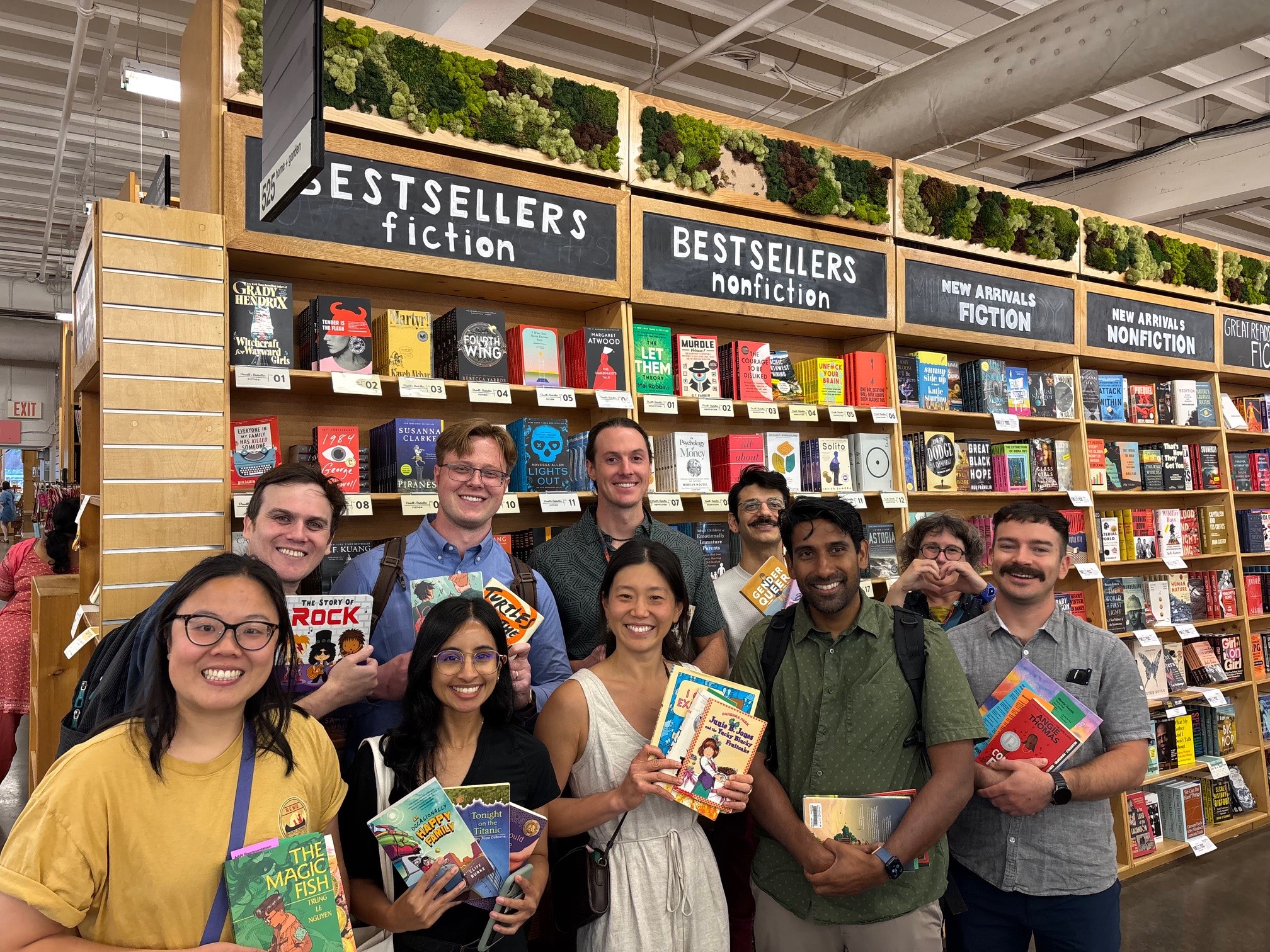 CAP Fellows visit Powell's Bookstore