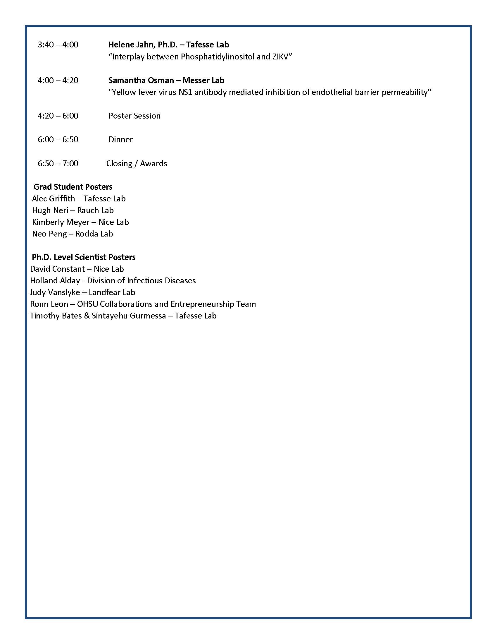 2025 MMI Retreat Schedule 2