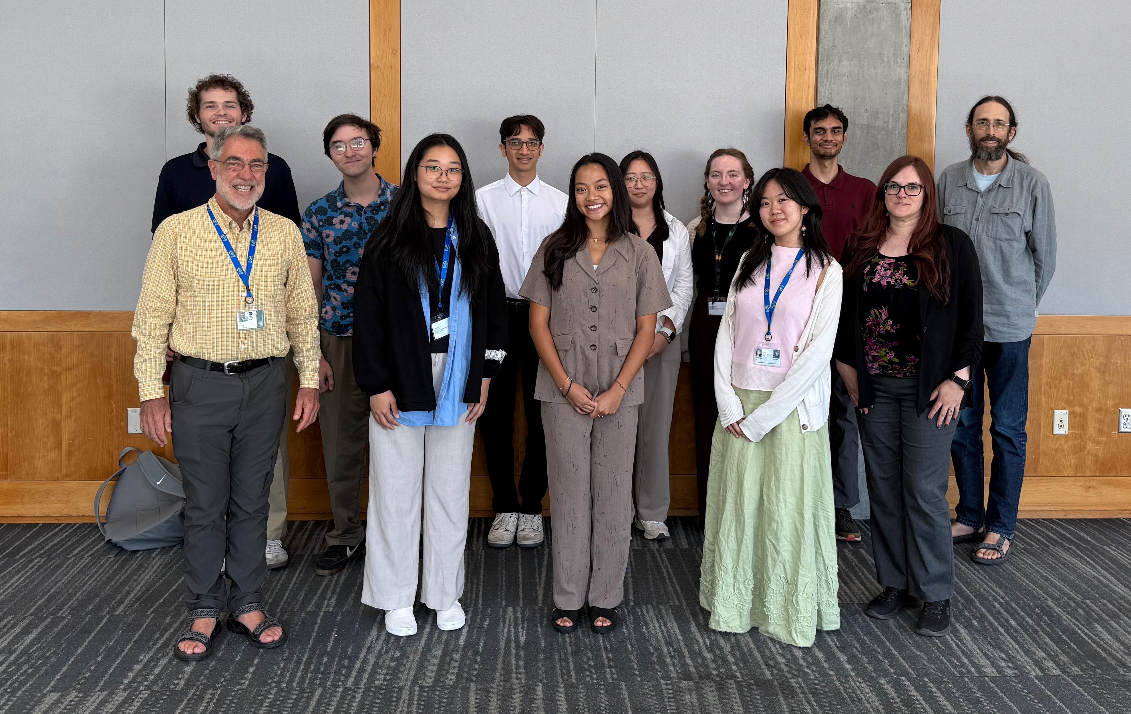 picture of 2025 Summer interns in informatics