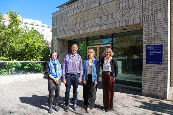 Miranda Lim, M.D., Ph.D., Kevin Duff, Ph.D., Lisa Silbert, M.D., and Allison Lindauer, Ph.D., NP.