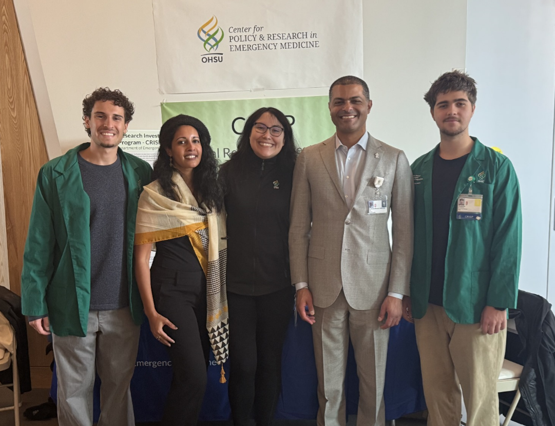 Dr. Shereef Elnahal and CRISP Interns