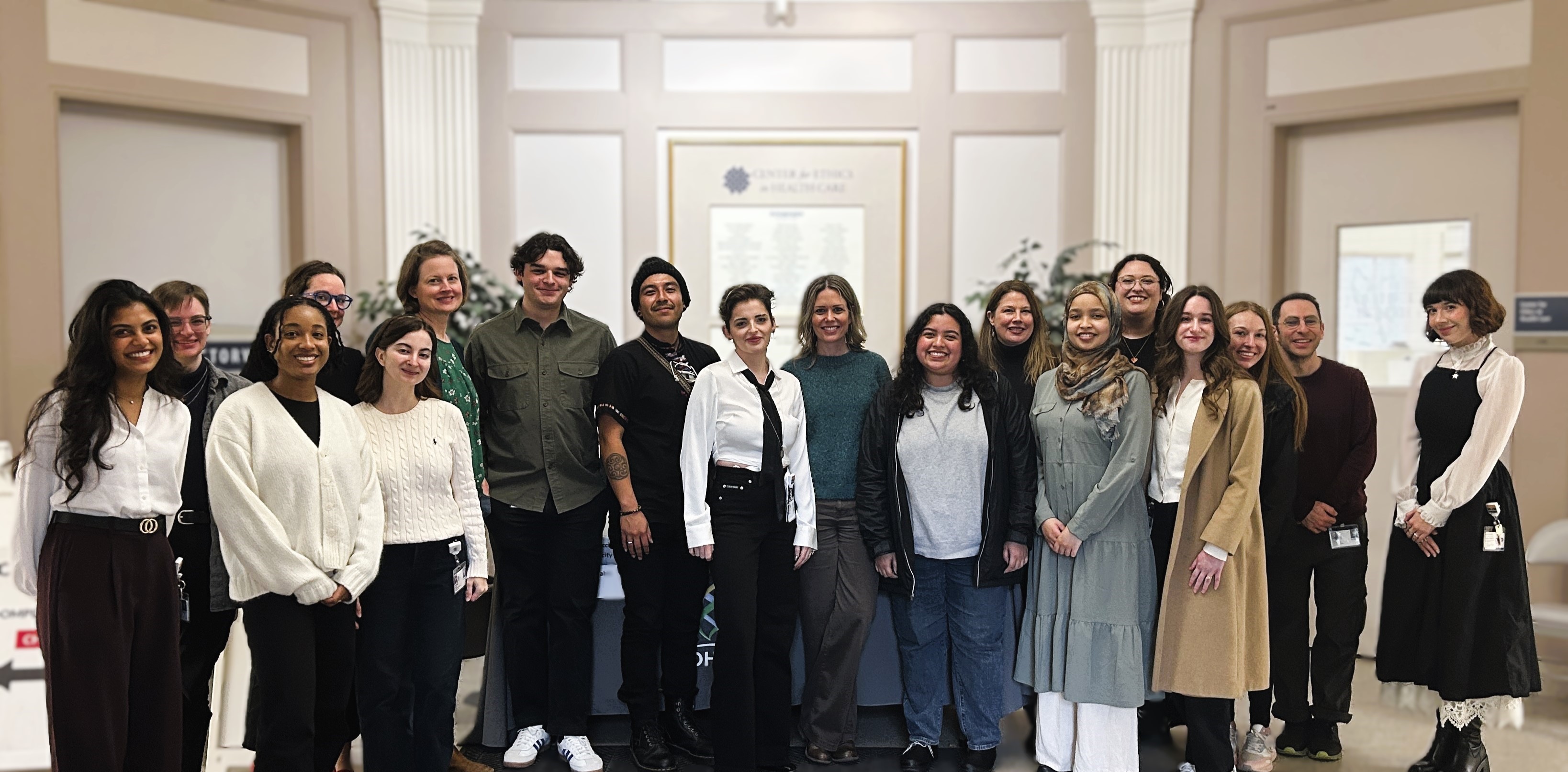 Group photo of the Developmental Brain Imaging Lab