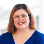 Headshot of smiling Kaitlin Seymore