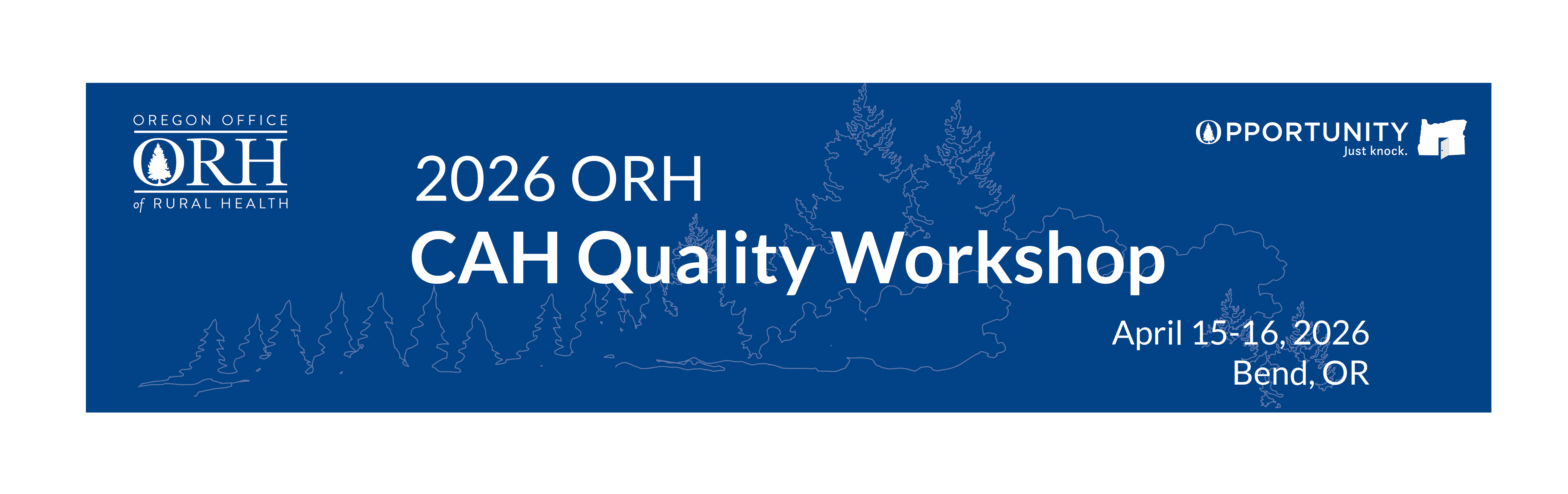 2026 Hospital Quality Workshop banner long