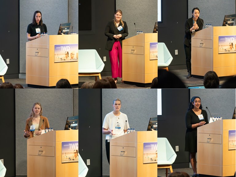 International Women's Day Symposium trainee presenters