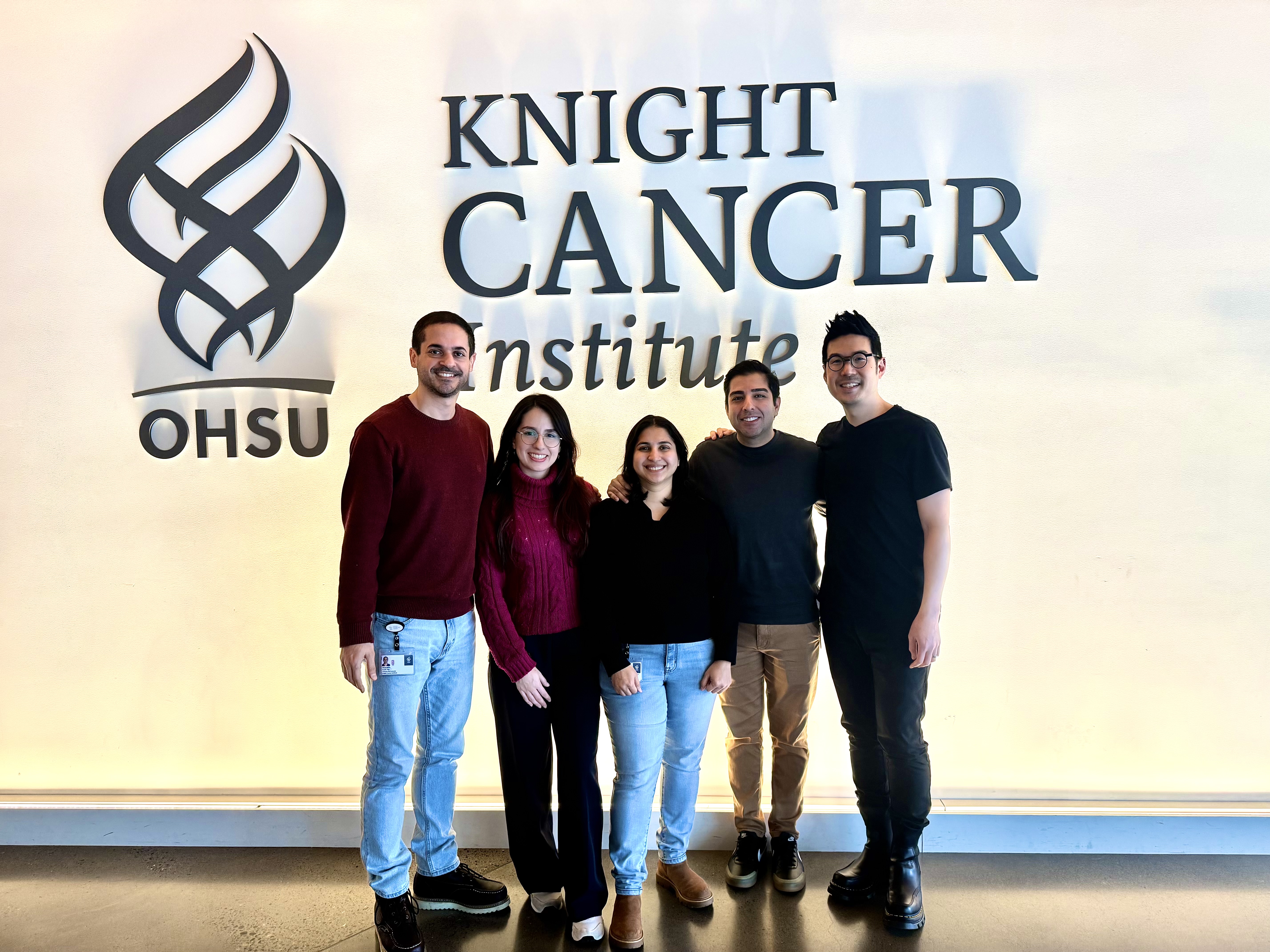 Eric Lau and students