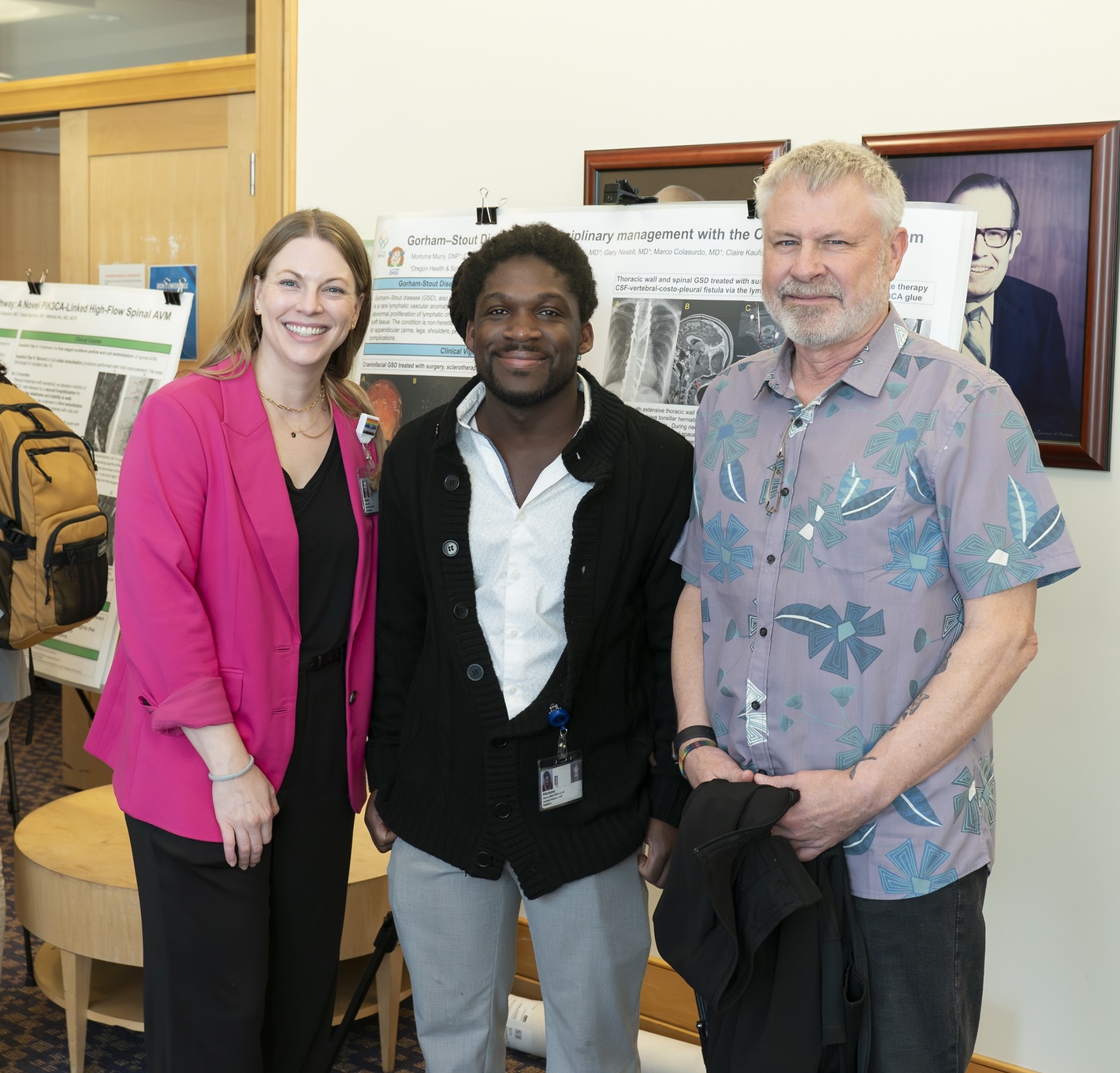 Alison Small, Mort Murry, and Gary Nesbit at Rare Disease Highlights '26
