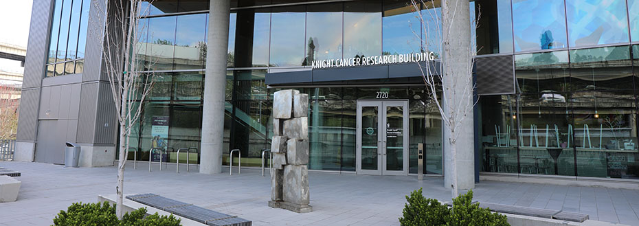 Exterior of the Knight Cancer Research Building