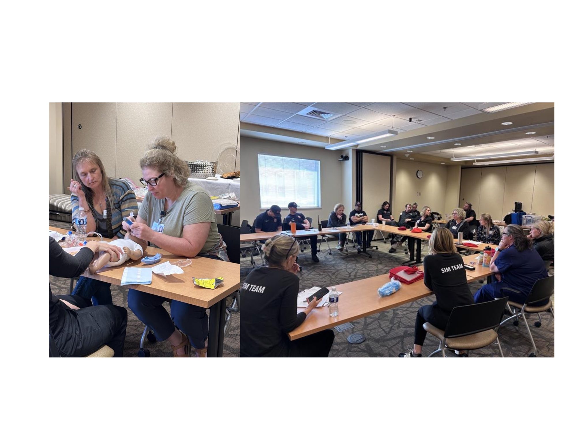 Rural simulation training images
