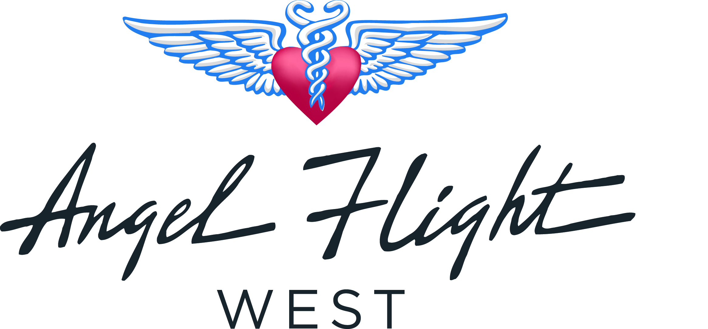 Angel flight west logo