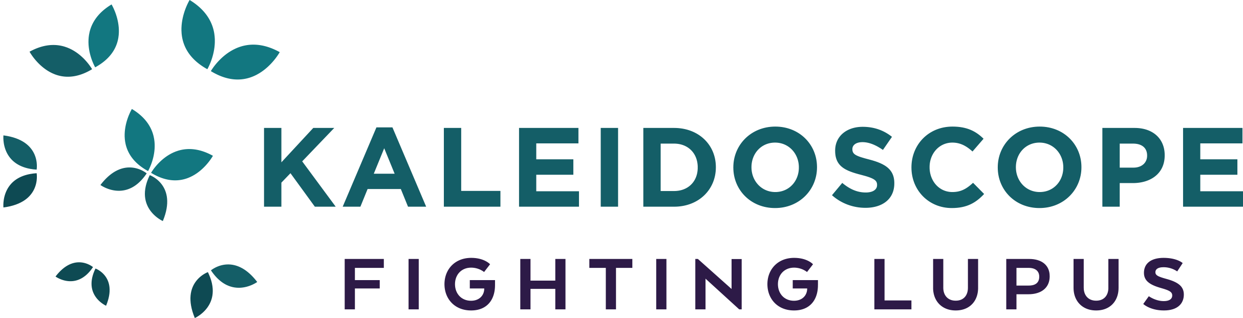 Kaleidoscope fighting lupus logo