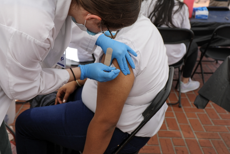 Health Equity Fair vaccine