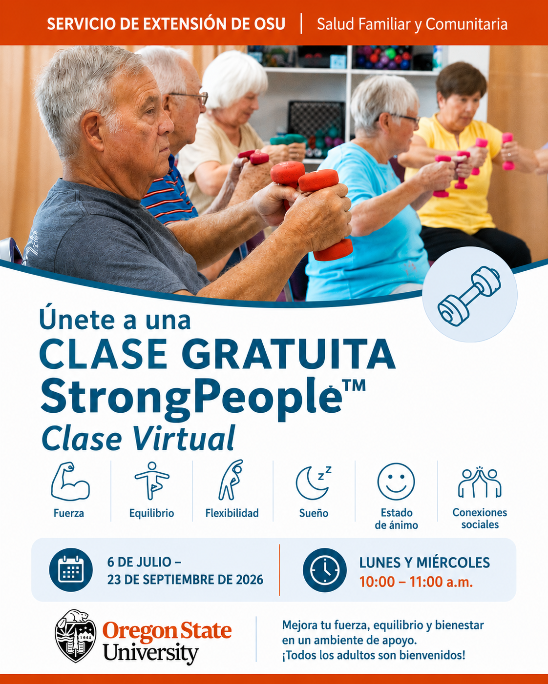 StrongPeople Spanish Flyer