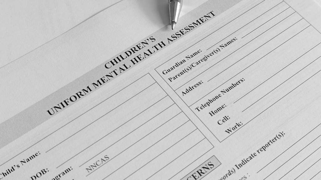 Children's health assessment