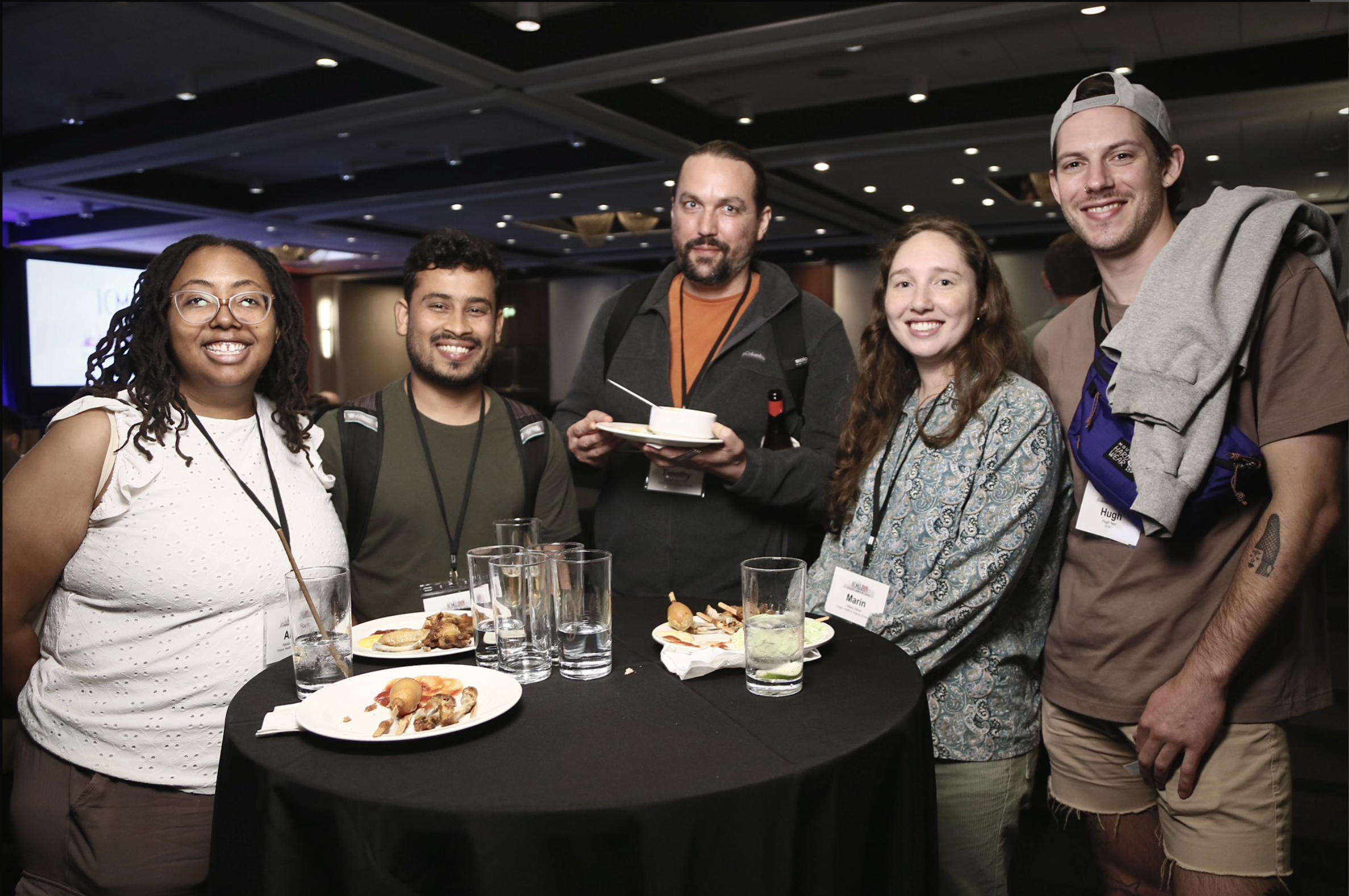 Rauch lab trainees and Tim Nice at ICMI 2026