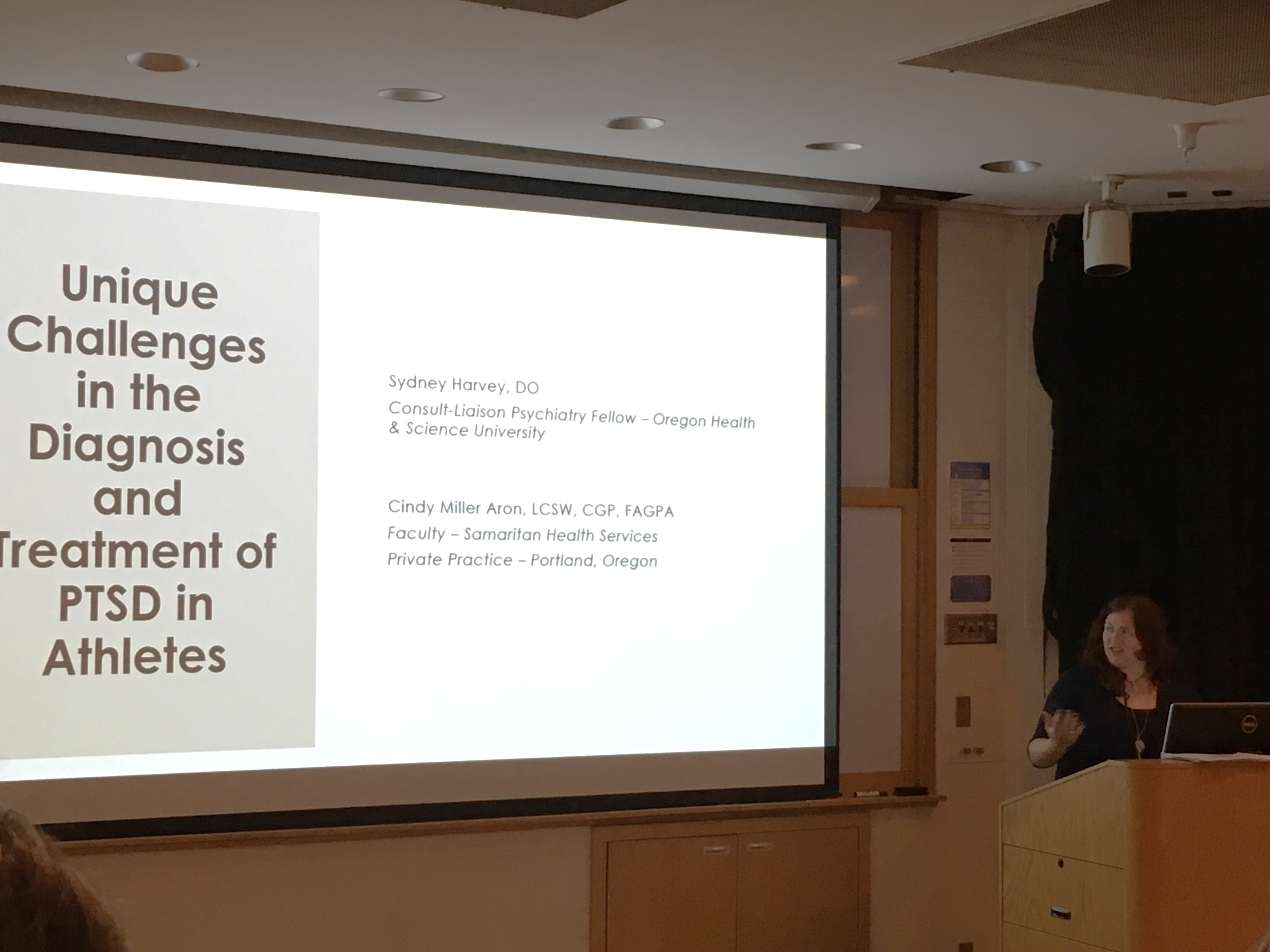 Fellow Presenting at Grand Rounds