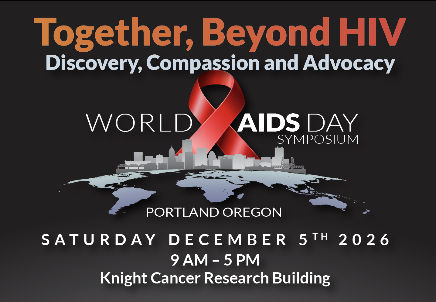 World AIDS Day Symposium 2026 banner image